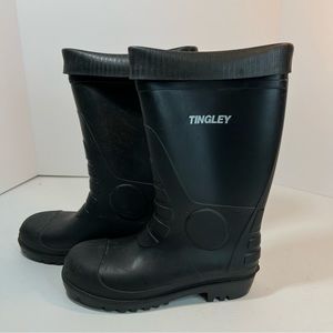 Tingley Knee High Rubber Boots Womens Size 7 Heavy Construction